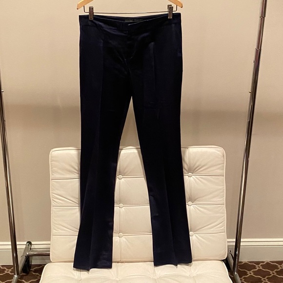 Navy Satin Ralph PANTS - Picture 6 of 6